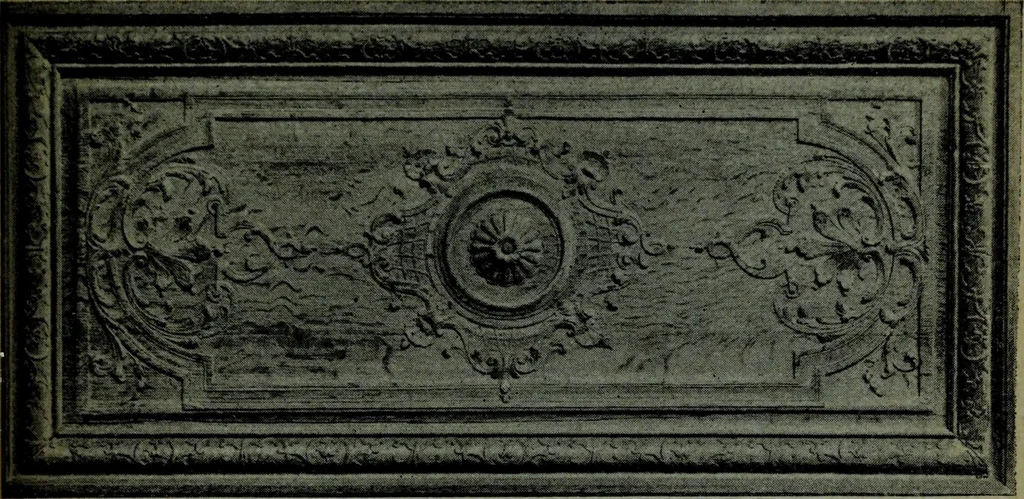 An illustration from L'art de reconnaître les styles, le style Louis XIV, 1900, leaf 96