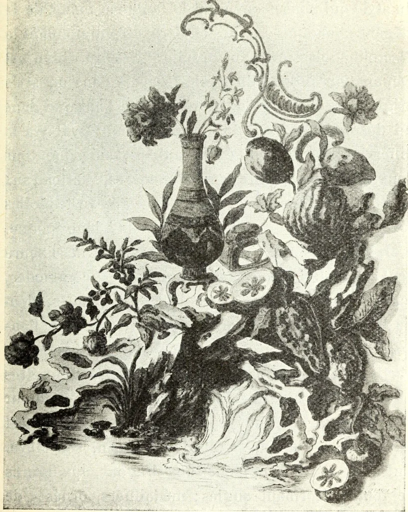 An illustration from L'art de reconnaître les styles: les styles régence et Louis XV;, 1912, leaf 100