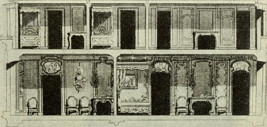 An illustration from L'art de reconnaître les styles: les styles régence et Louis XV;, 1912, leaf 105