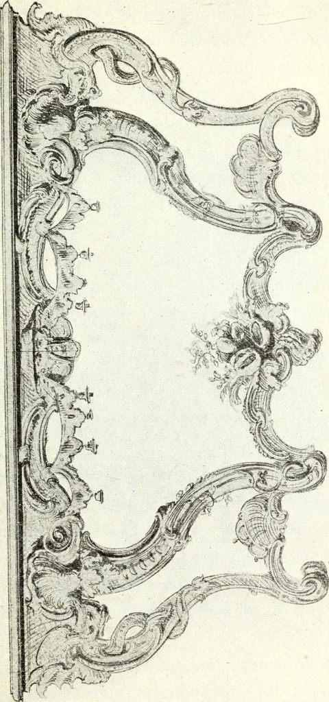 An illustration from L'art de reconnaître les styles: les styles régence et Louis XV;, 1912, leaf 116