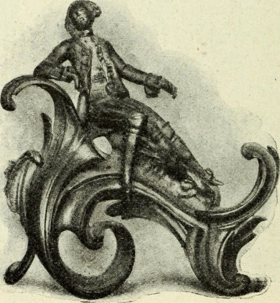 An illustration from L'art de reconnaître les styles: les styles régence et Louis XV;, 1912, leaf 125