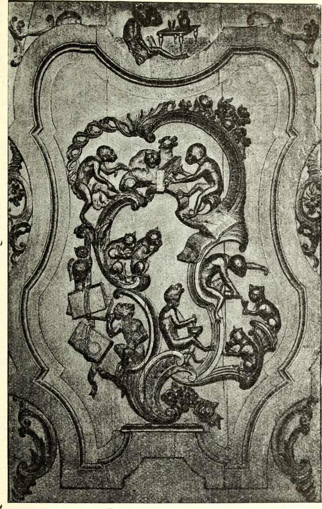 An illustration from L'art de reconnaître les styles: les styles régence et Louis XV;, 1912, leaf 132