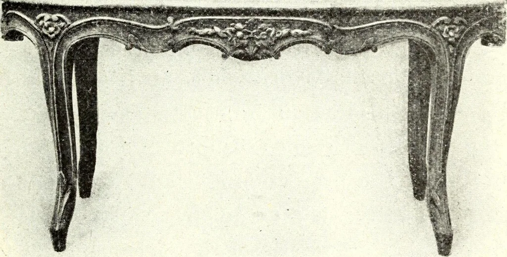 An illustration from L'art de reconnaître les styles: les styles régence et Louis XV;, 1912, leaf 136