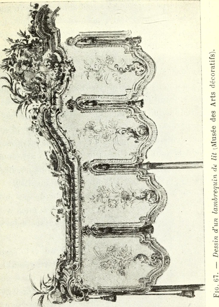 An illustration from L'art de reconnaître les styles: les styles régence et Louis XV;, 1912, leaf 140