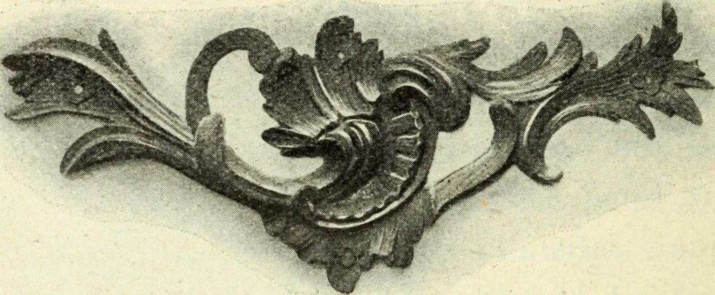 An illustration from L'art de reconnaître les styles: les styles régence et Louis XV;, 1912, leaf 143