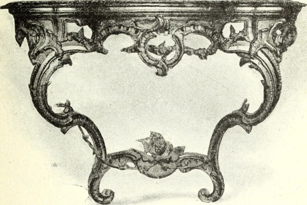 An illustration from L'art de reconnaître les styles: les styles régence et Louis XV;, 1912, leaf 148