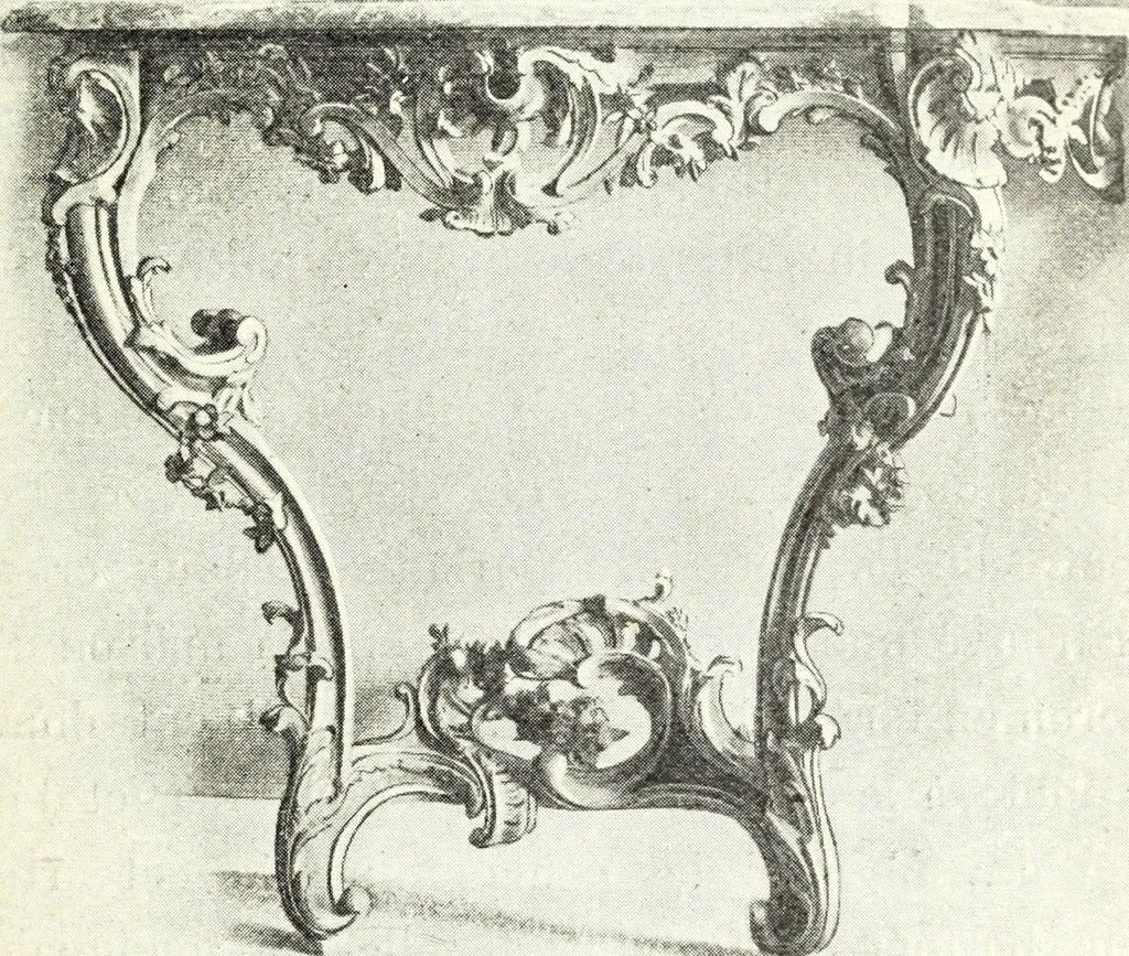 An illustration from L'art de reconnaître les styles: les styles régence et Louis XV;, 1912, leaf 154