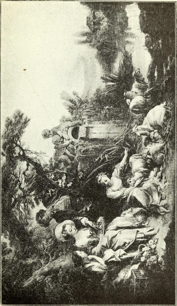 An illustration from L'art de reconnaître les styles: les styles régence et Louis XV;, 1912, leaf 156