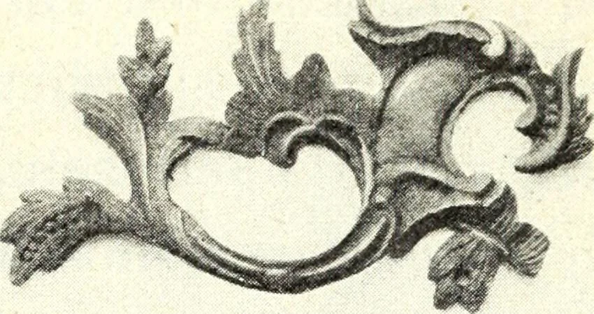 An illustration from L'art de reconnaître les styles: les styles régence et Louis XV;, 1912, leaf 18