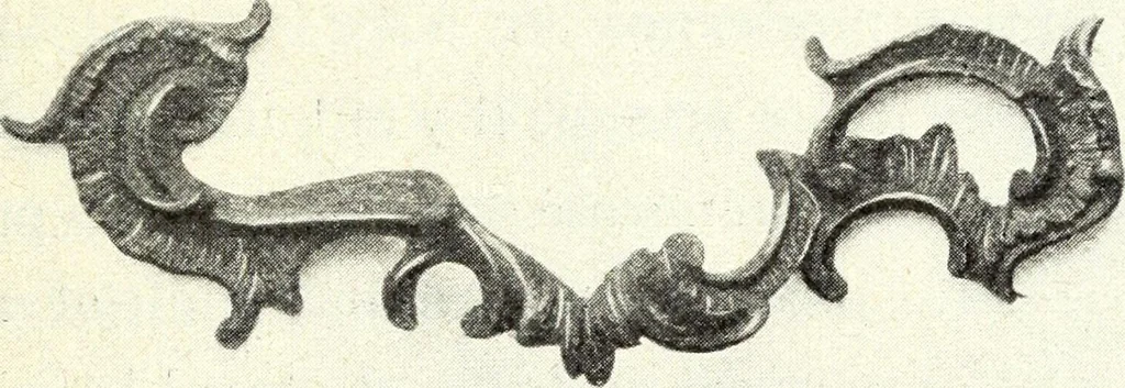 An illustration from L'art de reconnaître les styles: les styles régence et Louis XV;, 1912, leaf 18