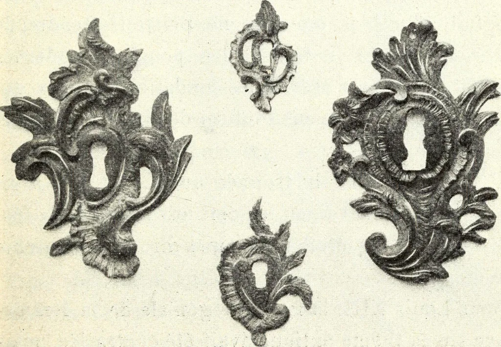 An illustration from L'art de reconnaître les styles: les styles régence et Louis XV;, 1912, leaf 18