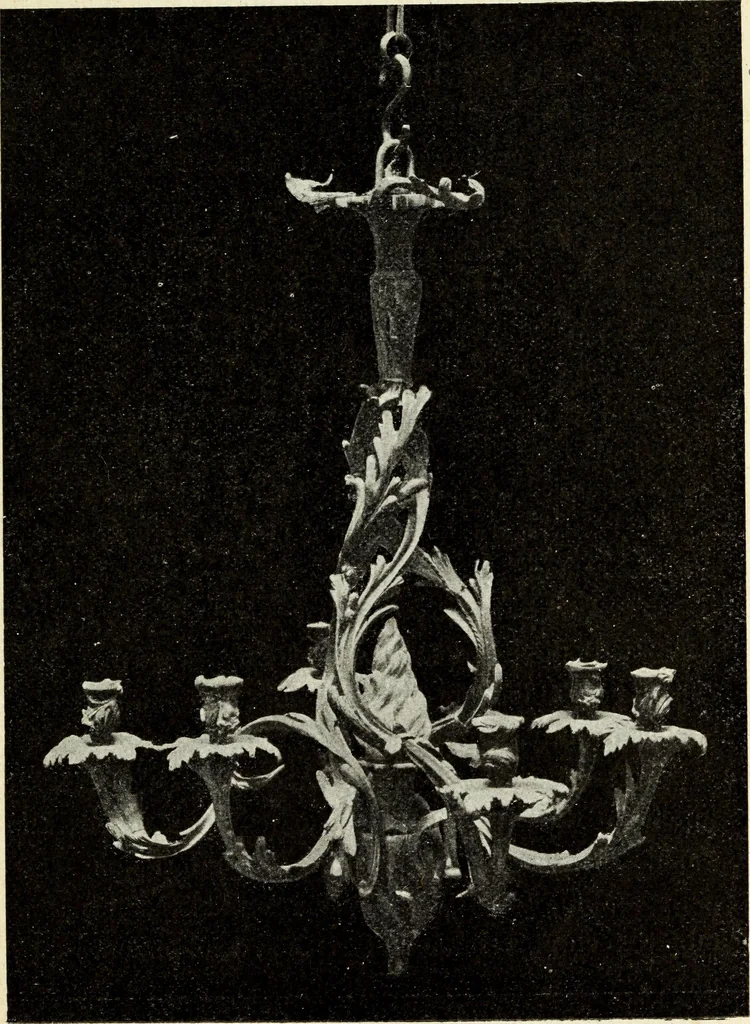 An illustration from L'art de reconnaître les styles: les styles régence et Louis XV;, 1912, leaf 190