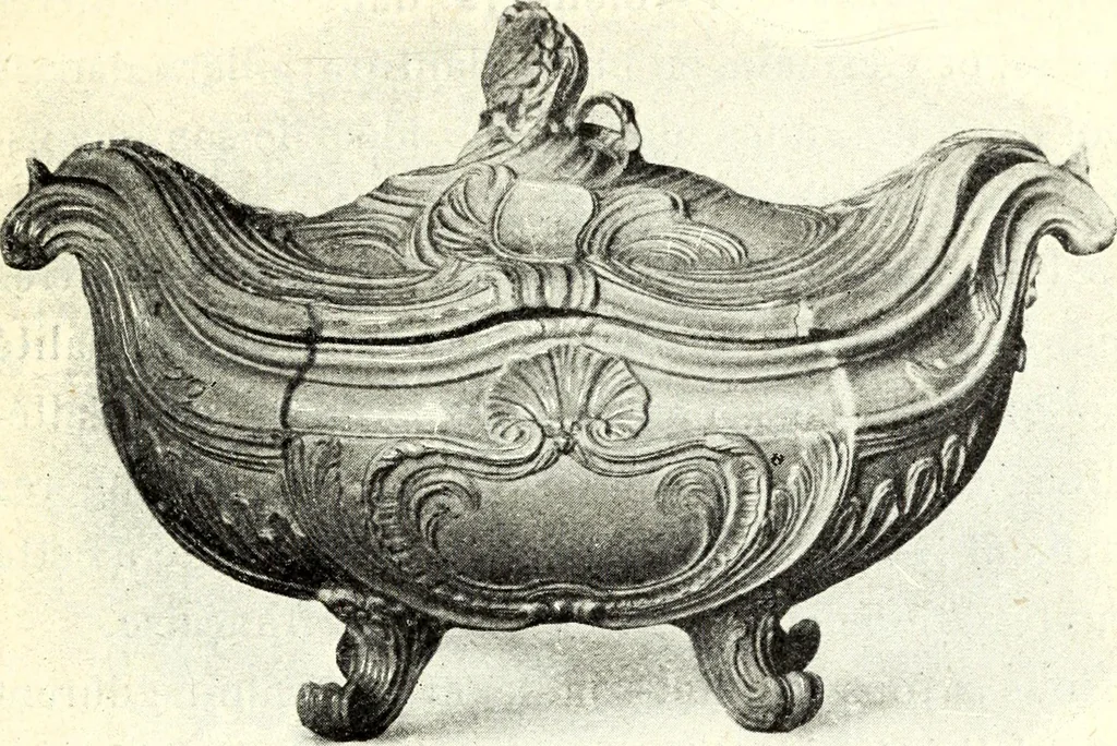 An illustration from L'art de reconnaître les styles: les styles régence et Louis XV;, 1912, leaf 208