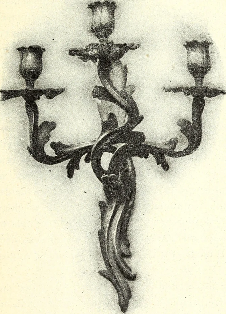 An illustration from L'art de reconnaître les styles: les styles régence et Louis XV;, 1912, leaf 228