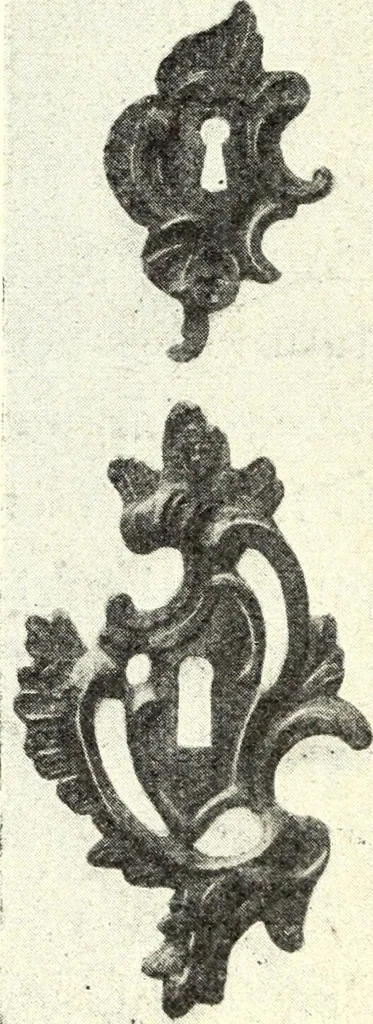 An illustration from L'art de reconnaître les styles: les styles régence et Louis XV;, 1912, leaf 24