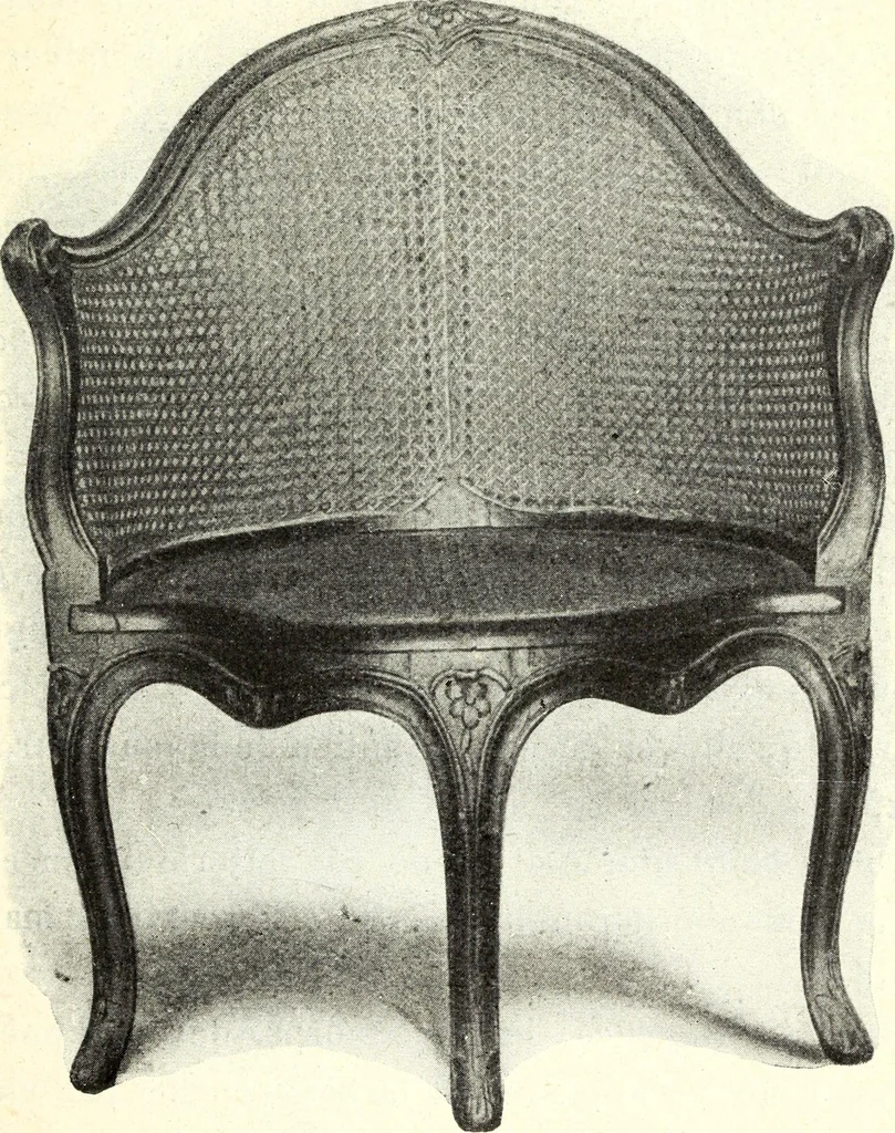An illustration from L'art de reconnaître les styles: les styles régence et Louis XV;, 1912, leaf 252