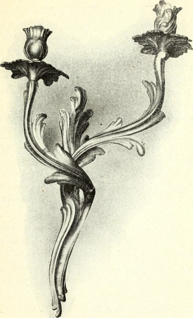 An illustration from L'art de reconnaître les styles: les styles régence et Louis XV;, 1912, leaf 254
