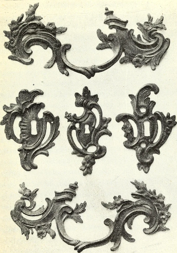An illustration from L'art de reconnaître les styles: les styles régence et Louis XV;, 1912, leaf 26