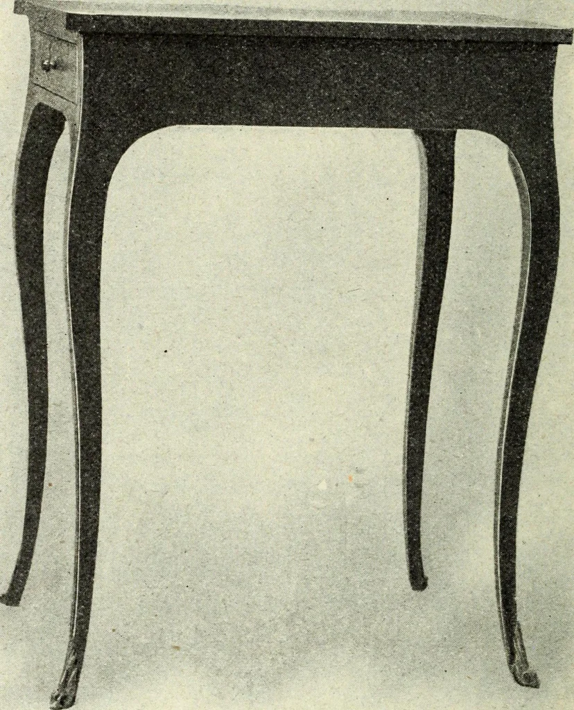 An illustration from L'art de reconnaître les styles: les styles régence et Louis XV;, 1912, leaf 261