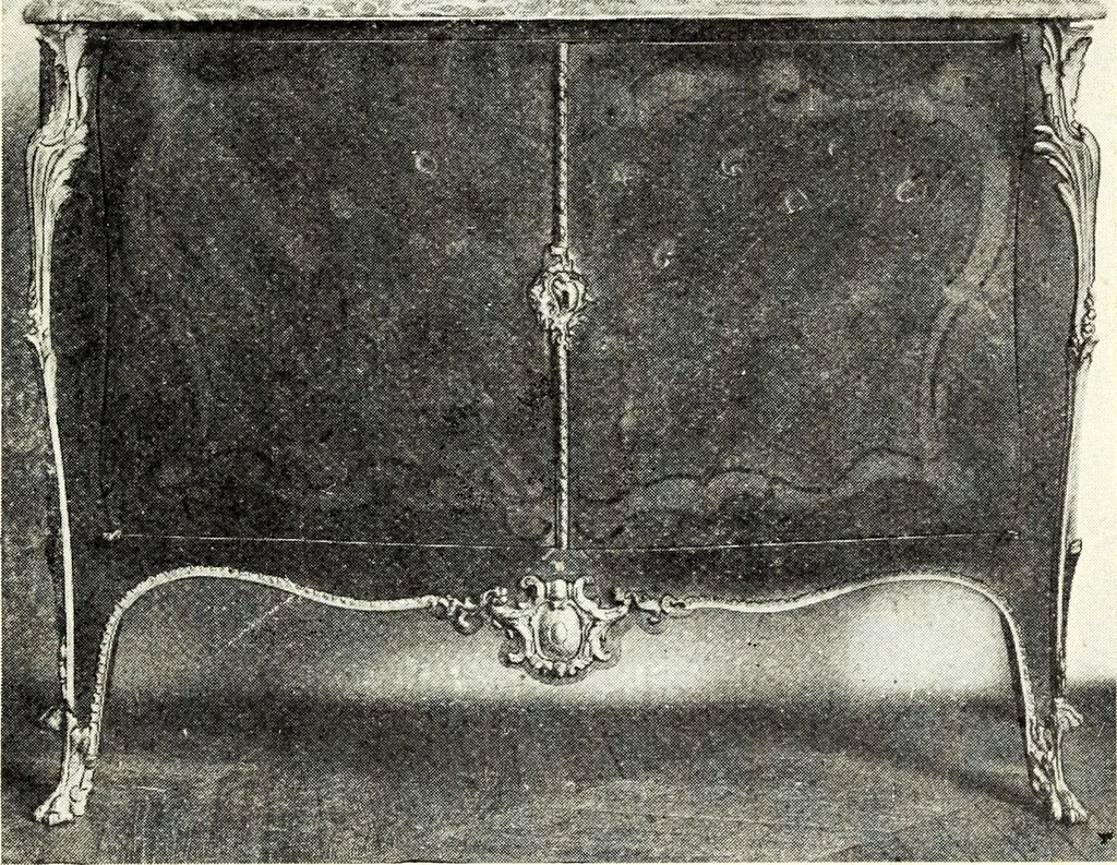 An illustration from L'art de reconnaître les styles: les styles régence et Louis XV;, 1912, leaf 266