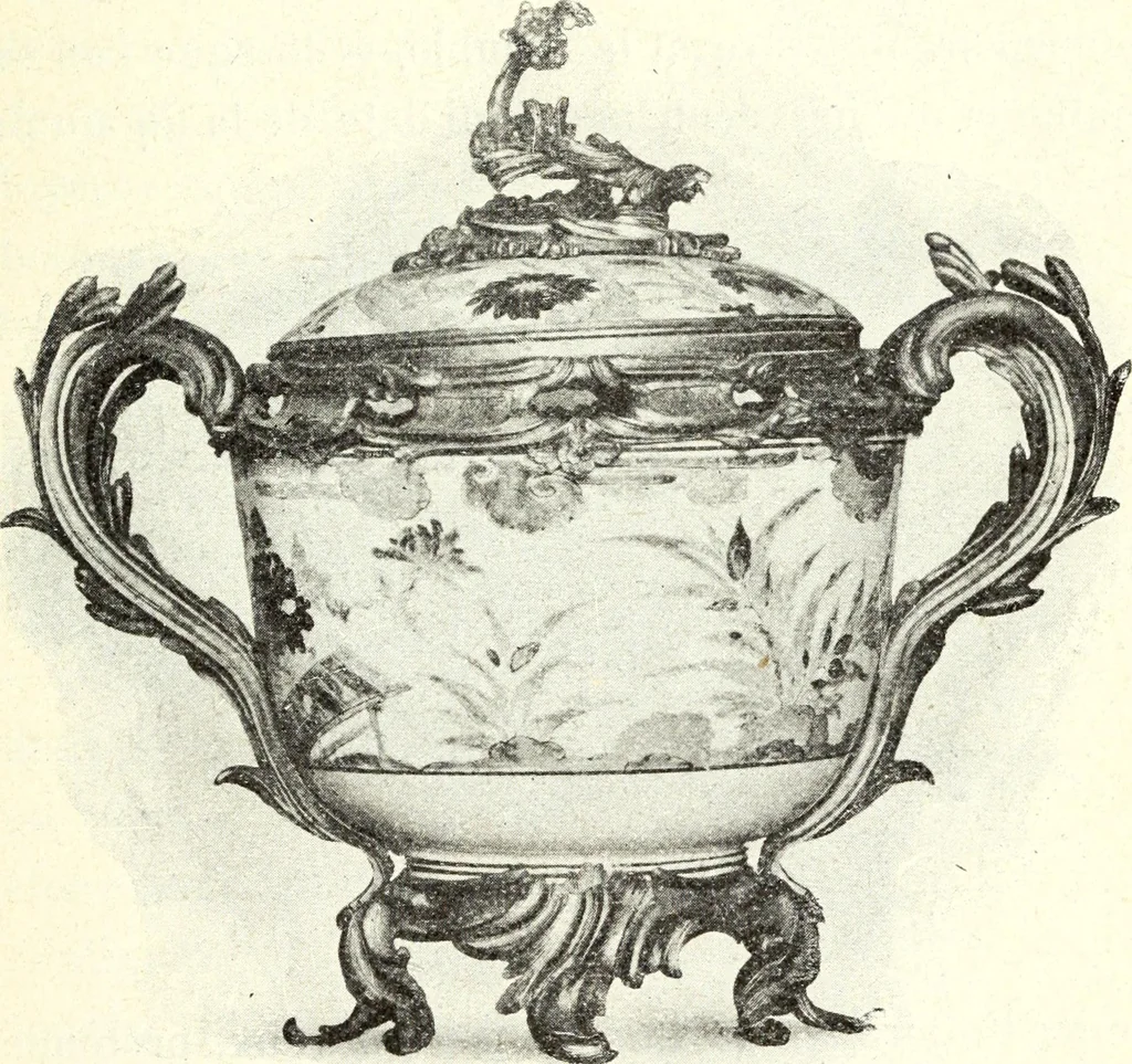 An illustration from L'art de reconnaître les styles: les styles régence et Louis XV;, 1912, leaf 280