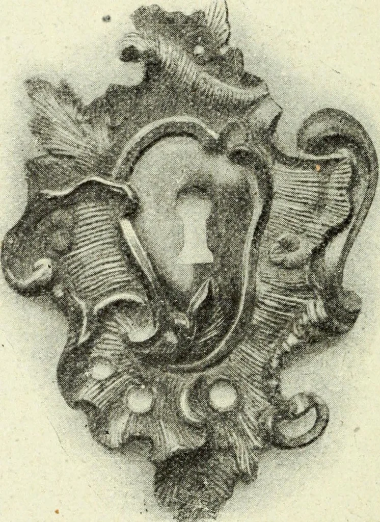 An illustration from L'art de reconnaître les styles: les styles régence et Louis XV;, 1912, leaf 285