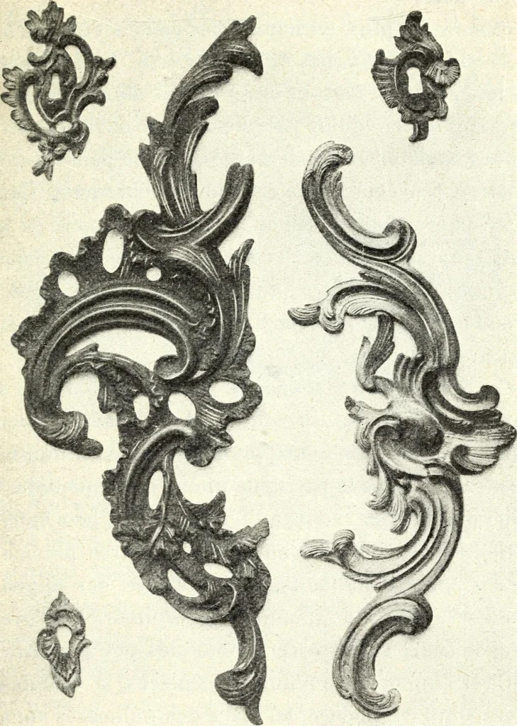 An illustration from L'art de reconnaître les styles: les styles régence et Louis XV;, 1912, leaf 30
