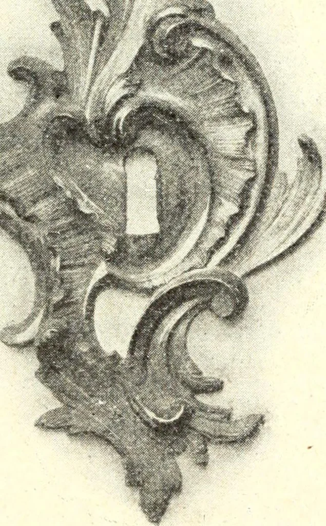 An illustration from L'art de reconnaître les styles: les styles régence et Louis XV;, 1912, leaf 328