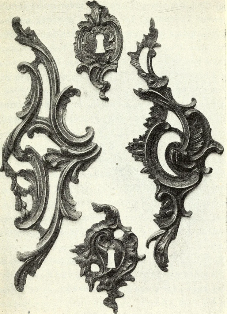 An illustration from L'art de reconnaître les styles: les styles régence et Louis XV;, 1912, leaf 40