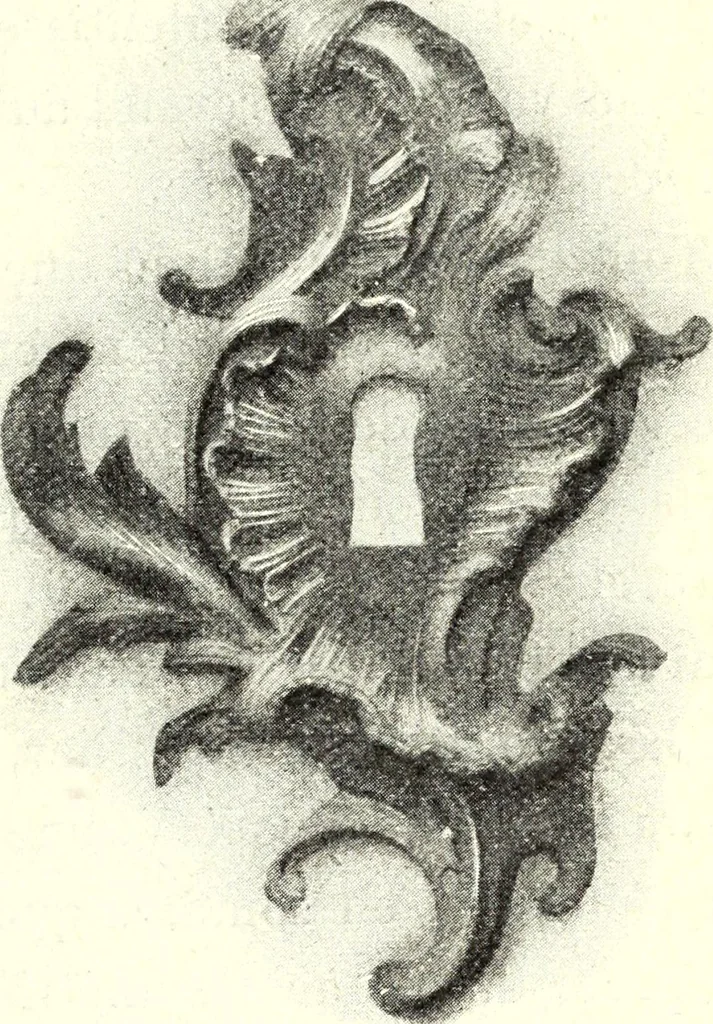 An illustration from L'art de reconnaître les styles: les styles régence et Louis XV;, 1912, leaf 42