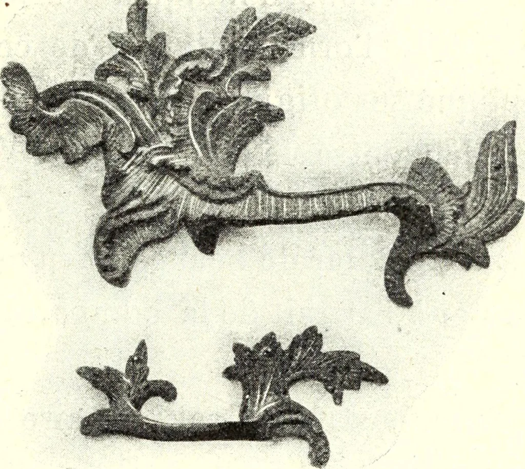 An illustration from L'art de reconnaître les styles: les styles régence et Louis XV;, 1912, leaf 46