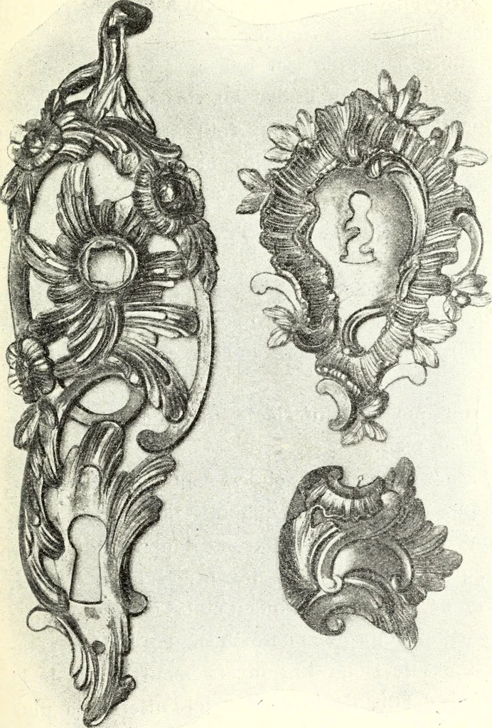 An illustration from L'art de reconnaître les styles: les styles régence et Louis XV;, 1912, leaf 52
