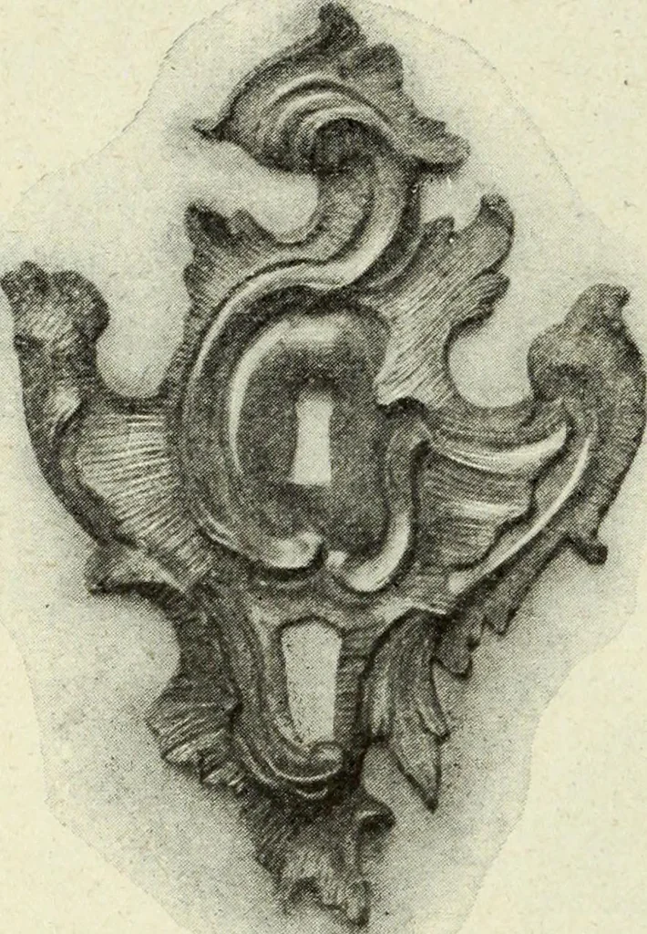 An illustration from L'art de reconnaître les styles: les styles régence et Louis XV;, 1912, leaf 59