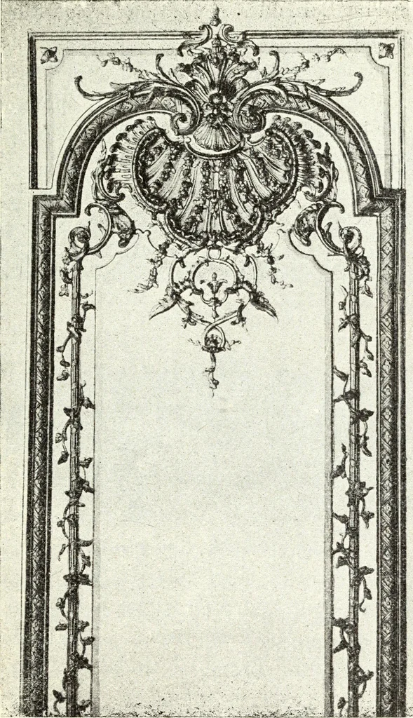 An illustration from L'art de reconnaître les styles: les styles régence et Louis XV;, 1912, leaf 60