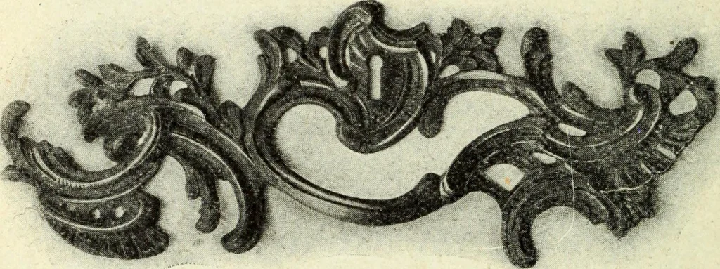 An illustration from L'art de reconnaître les styles: les styles régence et Louis XV;, 1912, leaf 61