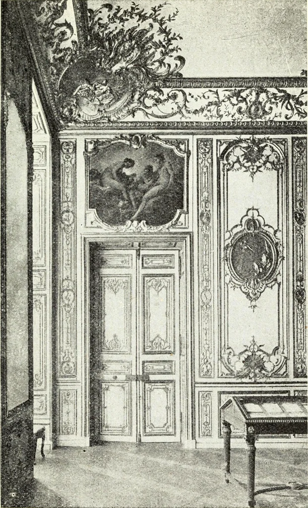 An illustration from L'art de reconnaître les styles: les styles régence et Louis XV;, 1912, leaf 70