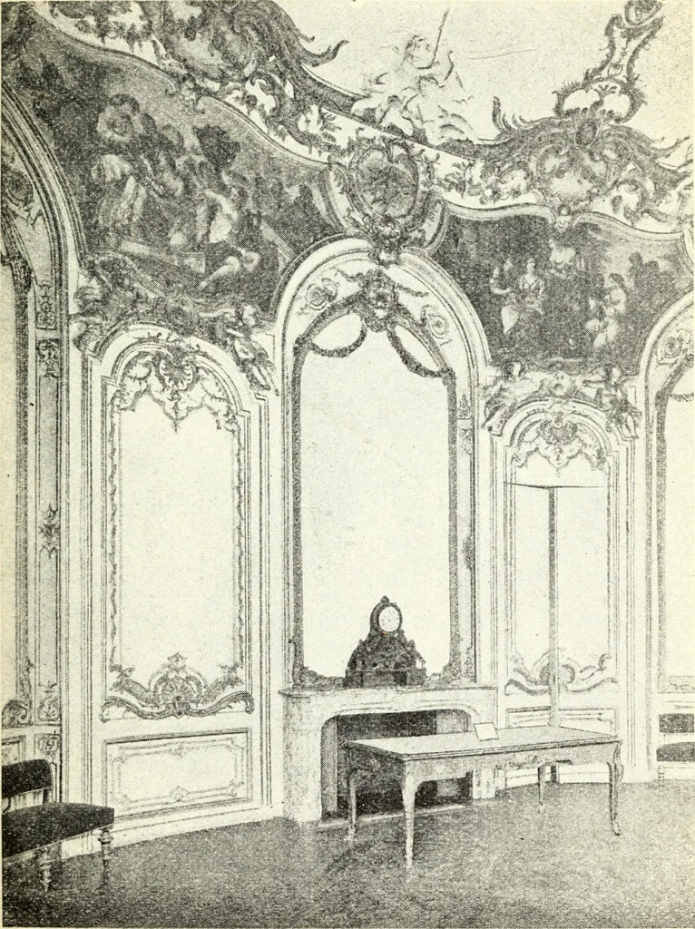 An illustration from L'art de reconnaître les styles: les styles régence et Louis XV;, 1912, leaf 72