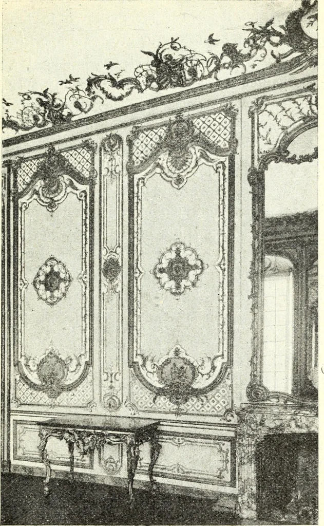 An illustration from L'art de reconnaître les styles: les styles régence et Louis XV;, 1912, leaf 82