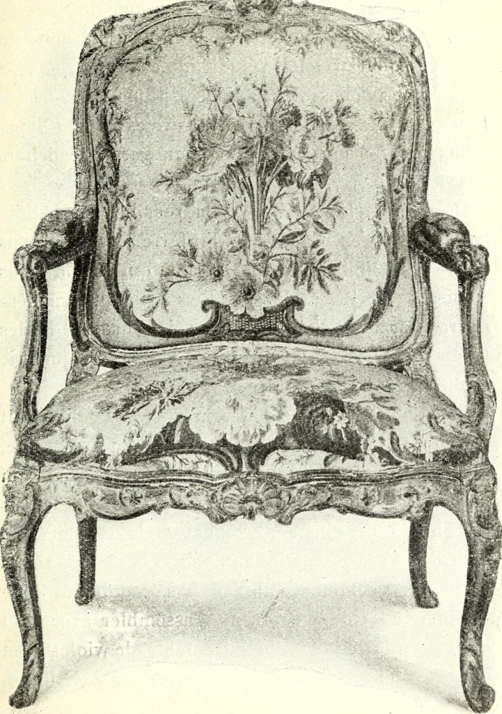 An illustration from L'art de reconnaître les styles: les styles régence et Louis XV;, 1912, leaf 96