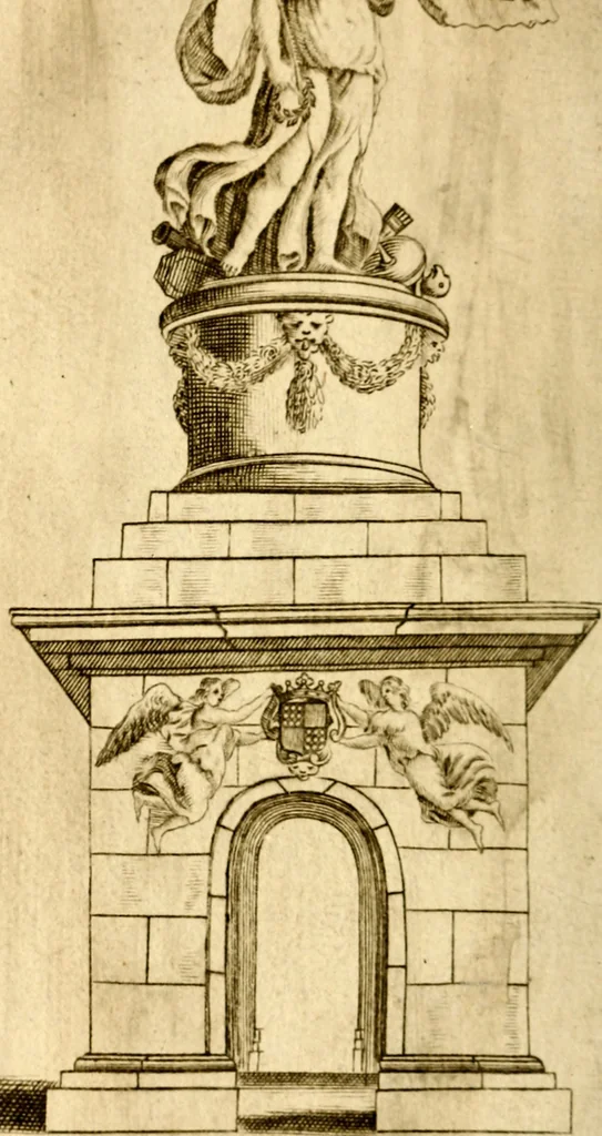 An illustration from L'art des emblemes;, 1662, leaf 133
