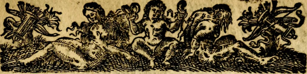 An illustration from L'art des emblemes;, 1662, leaf 134