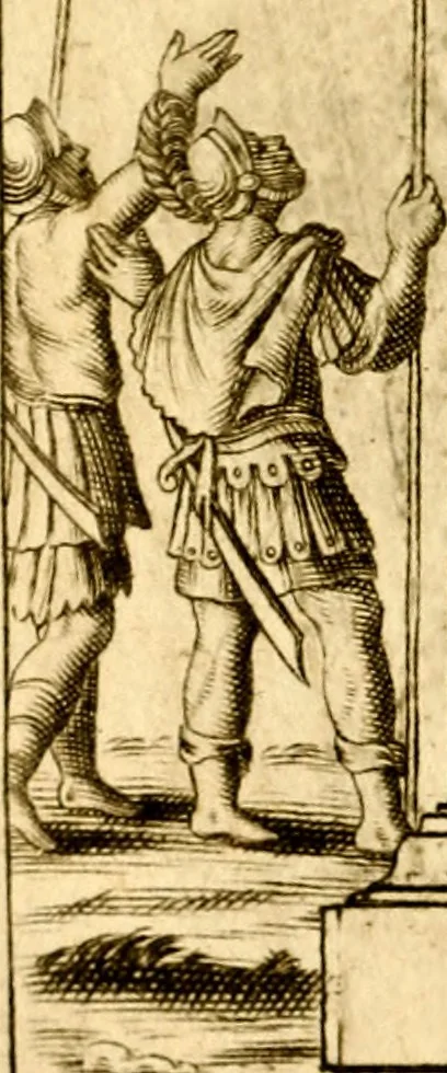 An illustration from L'art des emblemes;, 1662, leaf 155