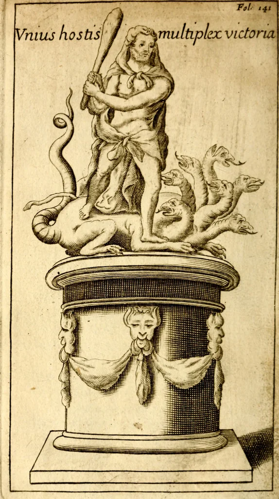 An illustration from L'art des emblemes;, 1662, leaf 165