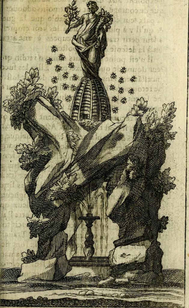 An illustration from L'art des emblemes;, 1662, leaf 144