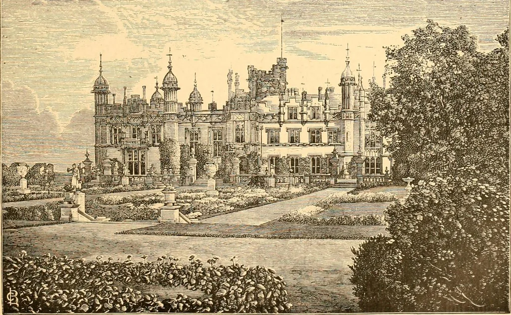 An illustration from L'art des jardins. Parcs--jardins--promenades--étude historique--principles de la composition des jardins--plantations--décoration pittoresque et artistique des parcs et jardins publics; traité pratique et didactique, 1886, leaf 106