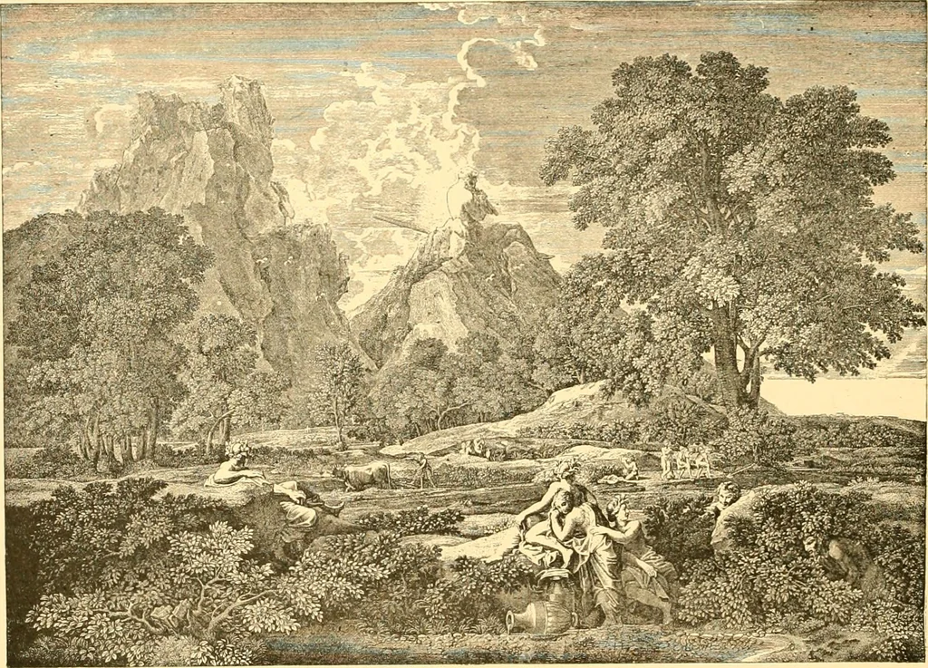 An illustration from L'art des jardins. Parcs--jardins--promenades--étude historique--principles de la composition des jardins--plantations--décoration pittoresque et artistique des parcs et jardins publics; traité pratique et didactique, 1886, leaf 113
