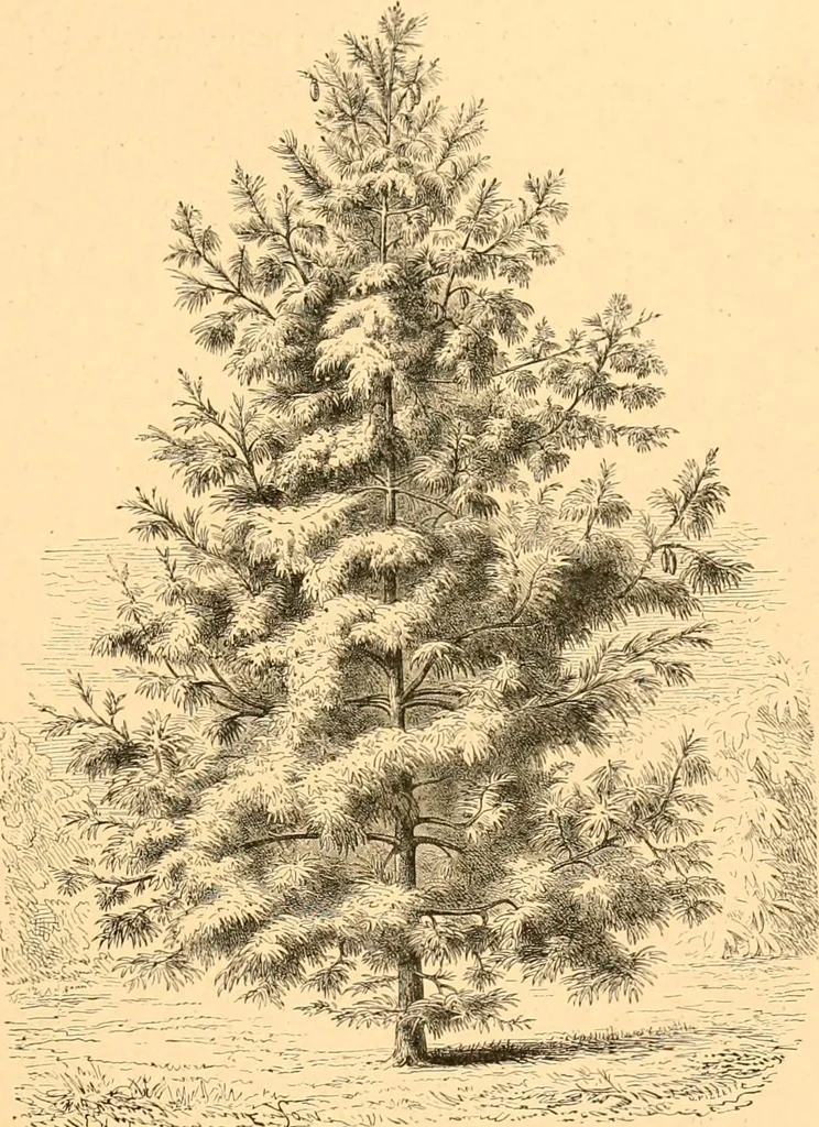 An illustration from L'art des jardins. Parcs--jardins--promenades--étude historique--principles de la composition des jardins--plantations--décoration pittoresque et artistique des parcs et jardins publics; traité pratique et didactique, 1886, leaf 156