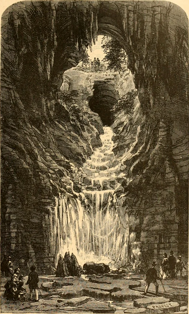 An illustration from L'art des jardins. Parcs--jardins--promenades--étude historique--principles de la composition des jardins--plantations--décoration pittoresque et artistique des parcs et jardins publics; traité pratique et didactique, 1886, leaf 190