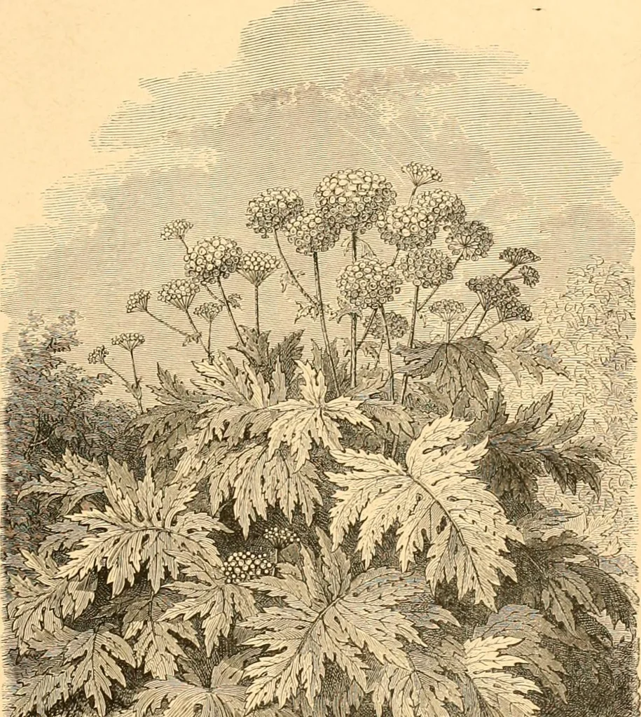 An illustration from L'art des jardins. Parcs--jardins--promenades--étude historique--principles de la composition des jardins--plantations--décoration pittoresque et artistique des parcs et jardins publics; traité pratique et didactique, 1886, leaf 218