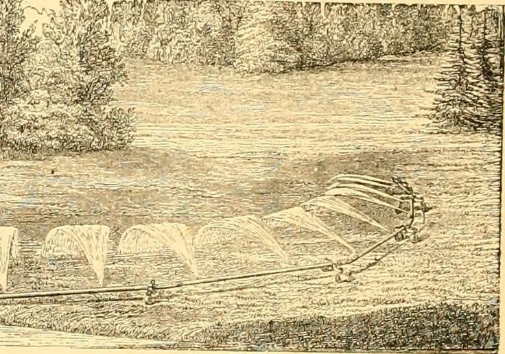 An illustration from L'art des jardins. Parcs--jardins--promenades--étude historique--principles de la composition des jardins--plantations--décoration pittoresque et artistique des parcs et jardins publics; traité pratique et didactique, 1886, leaf 219